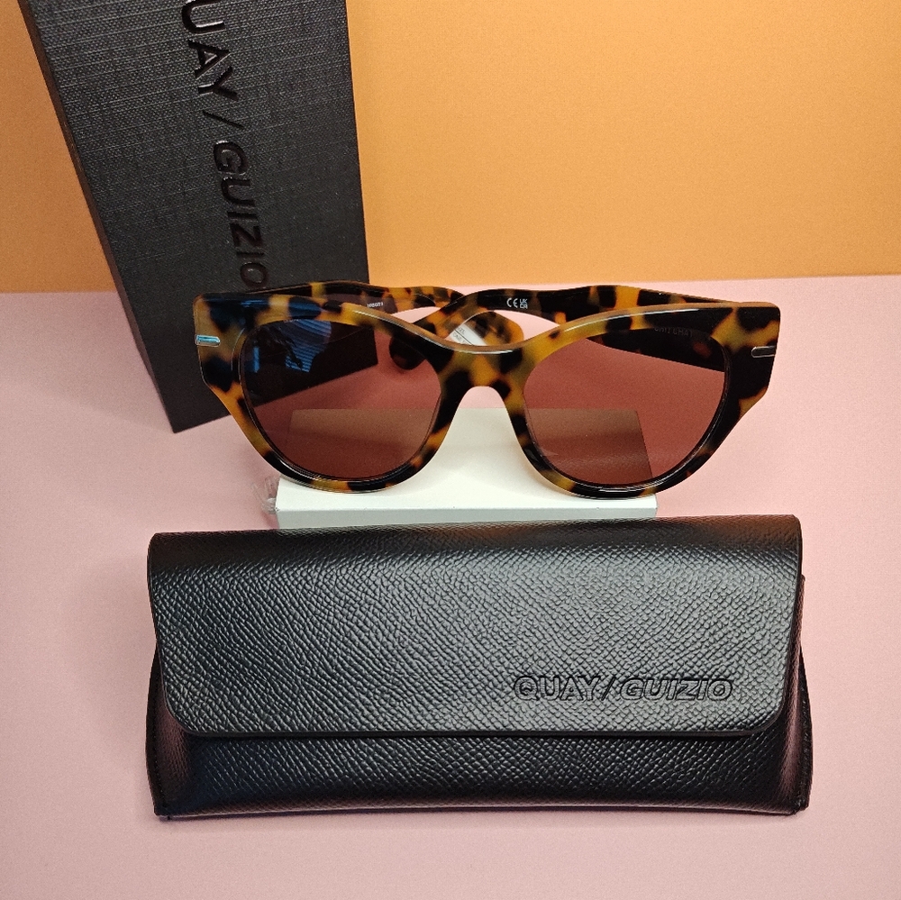Quay Brown Tortoise Shell Sunglasses